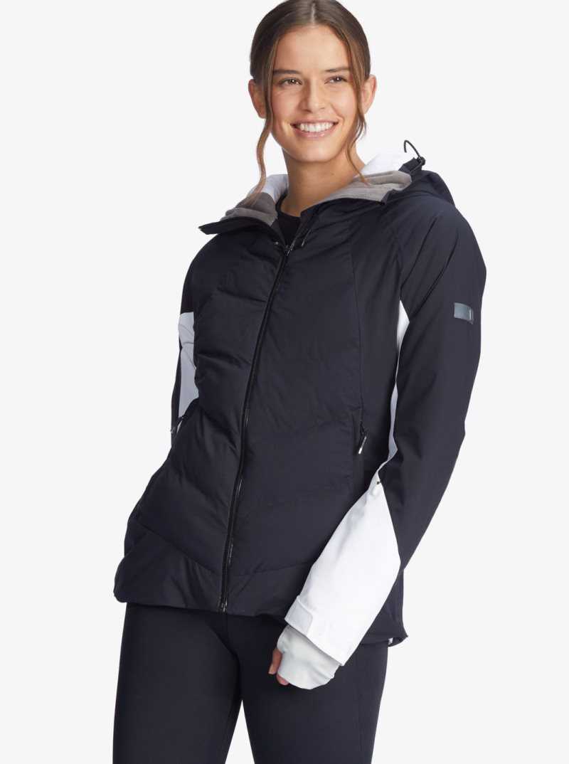 Roxy Dusk Insulated Snow Jacket True Black | YAZRQ-9381