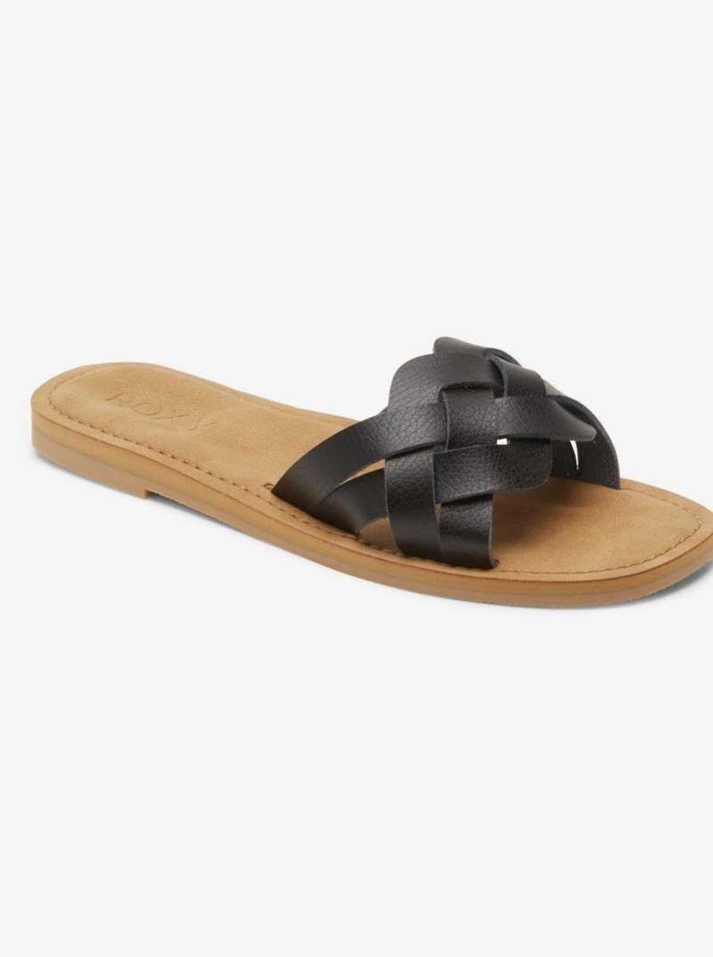 Roxy Edessa Sandals Black | VSQYT-3760