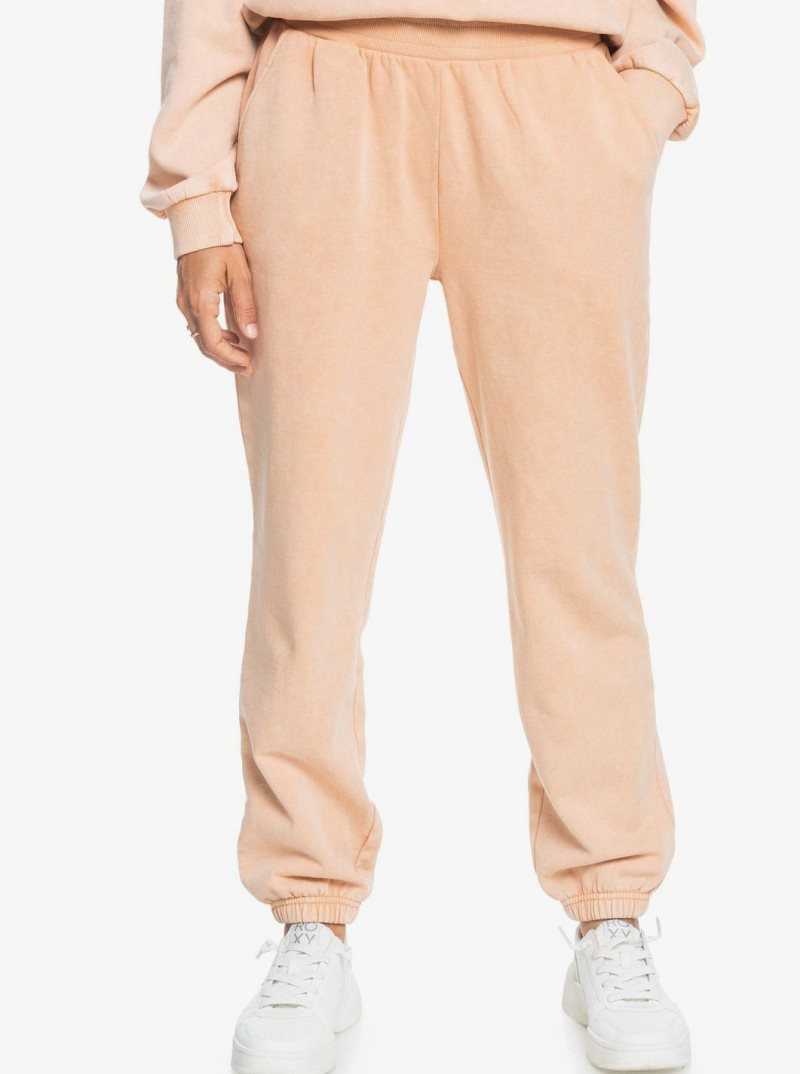 Roxy Feeling Salty Sweatpants Toast | QJGST-5832