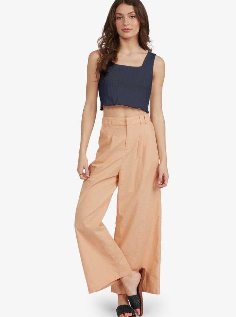 Roxy Good Days Ahead Cropped Top Mood Indigo | BYIER-1839