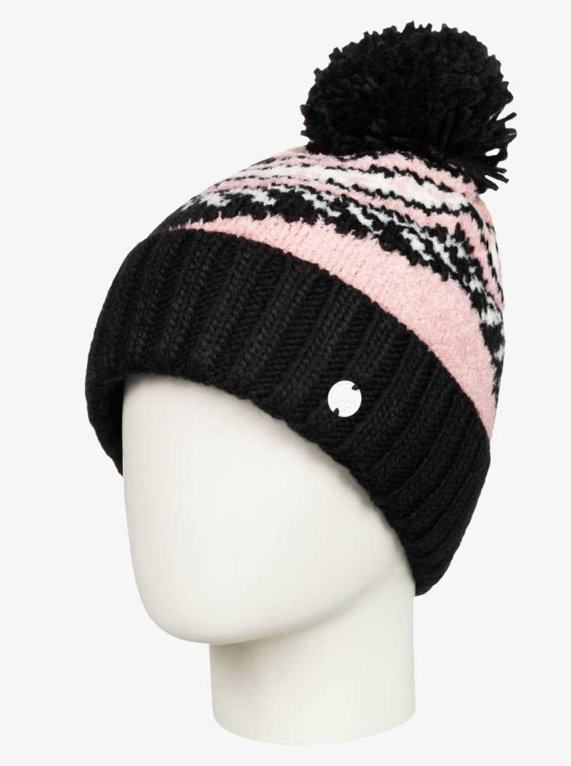 Roxy Hateya Beanie True Black | IHLBQ-4739