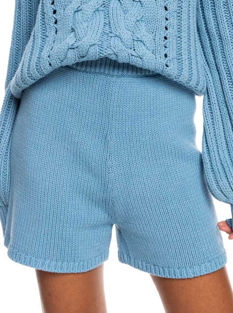 Roxy Hello Again Shorts Dusk Blue | XEKNQ-1047