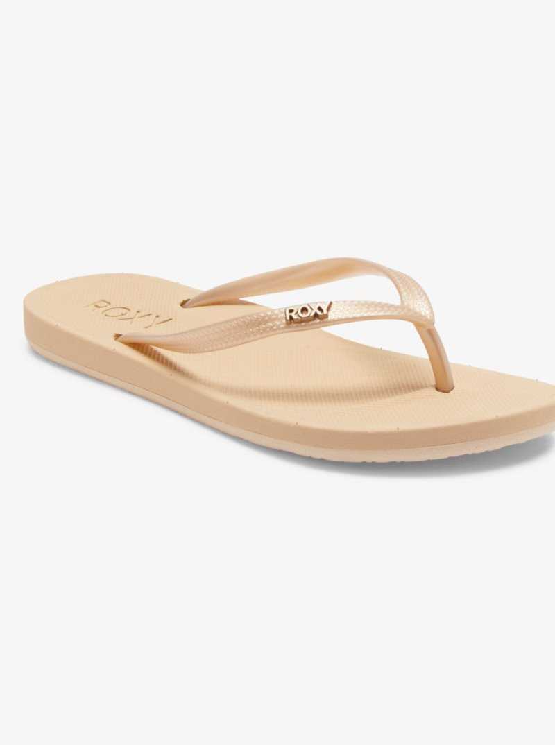 Roxy Jettie Sandals Champagne | DETUS-2065