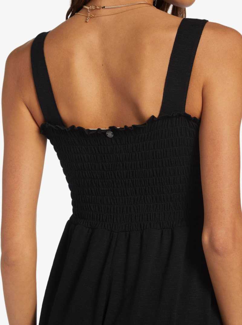 Roxy Just Passing By Knit Dress Anthracite | ANMJE-4198