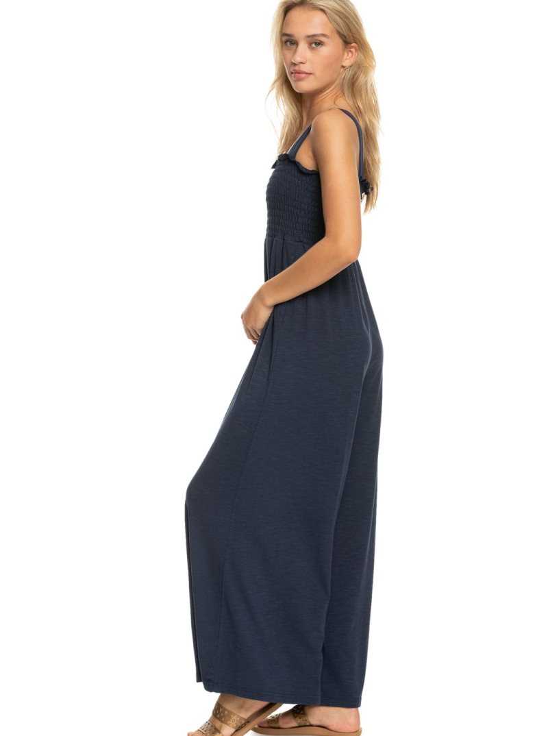 Roxy Just Passing By Knit Dress Mood Indigo | AUNDK-9457