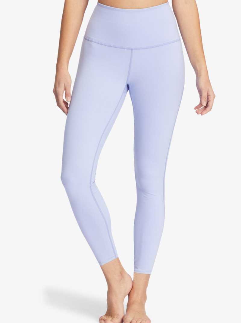 Roxy Kaileo High Waisted Ankle Length Workout Leggings Easter Egg | QSKLH-8259