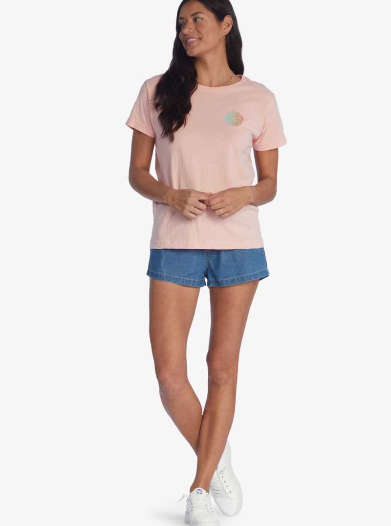 Roxy Kinda Salty Screen Tee Blossom | GYPBC-7385