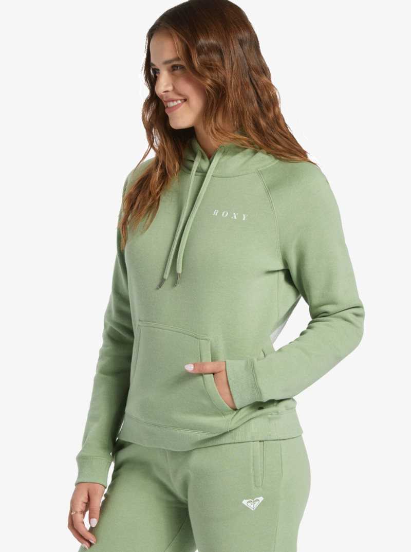 Roxy Le Palm Hoodie Basil | BDZPL-2073