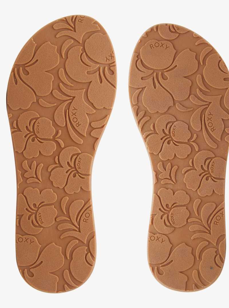 Roxy Liza Flip-Flops Ochre | NISHZ-0618