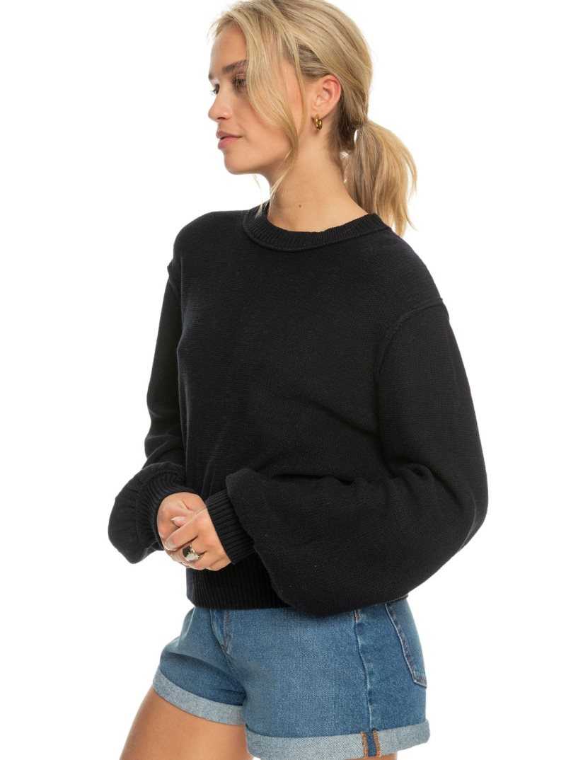 Roxy Loft Music Pullover Sweatshirt Anthracite | PANVT-2901