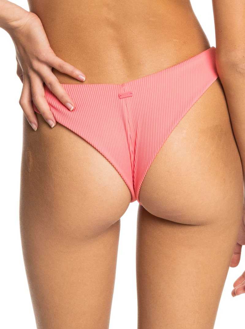 Roxy Love Cheeky Bikini Bottoms Tea Rose | HAGPC-0138