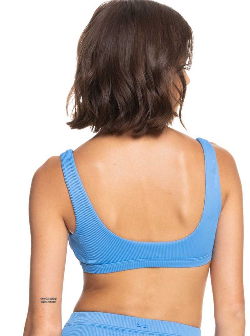 Roxy Love The 360 Athletic Bikini Top Regatta | WXNJT-7285