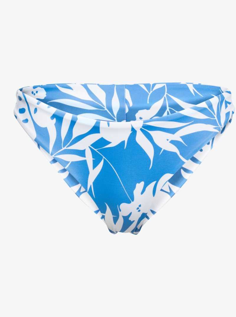 Roxy Love The Baja Cheeky Bikini Bottoms Regatta S Surf Trippin Bico | NUGYW-1905