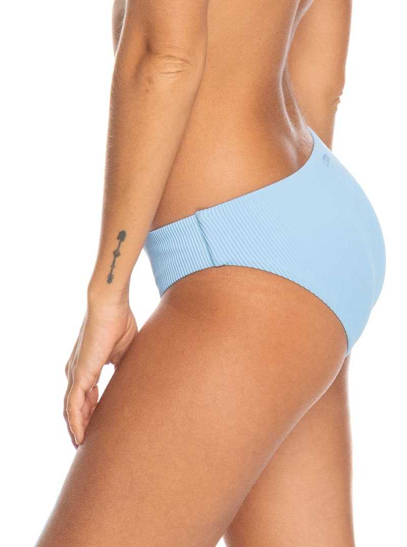 Roxy Love The Comber Bikini Bottoms Powder Blue | VIPLC-0832