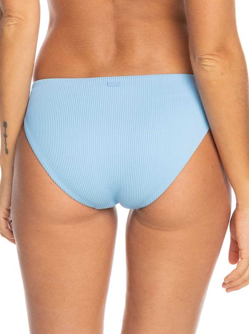 Roxy Love The Comber Bikini Bottoms Powder Blue | VIPLC-0832