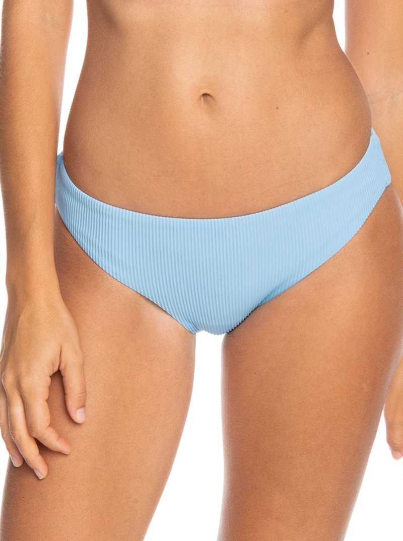 Roxy Love The Comber Bikini Bottoms Powder Blue | VIPLC-0832