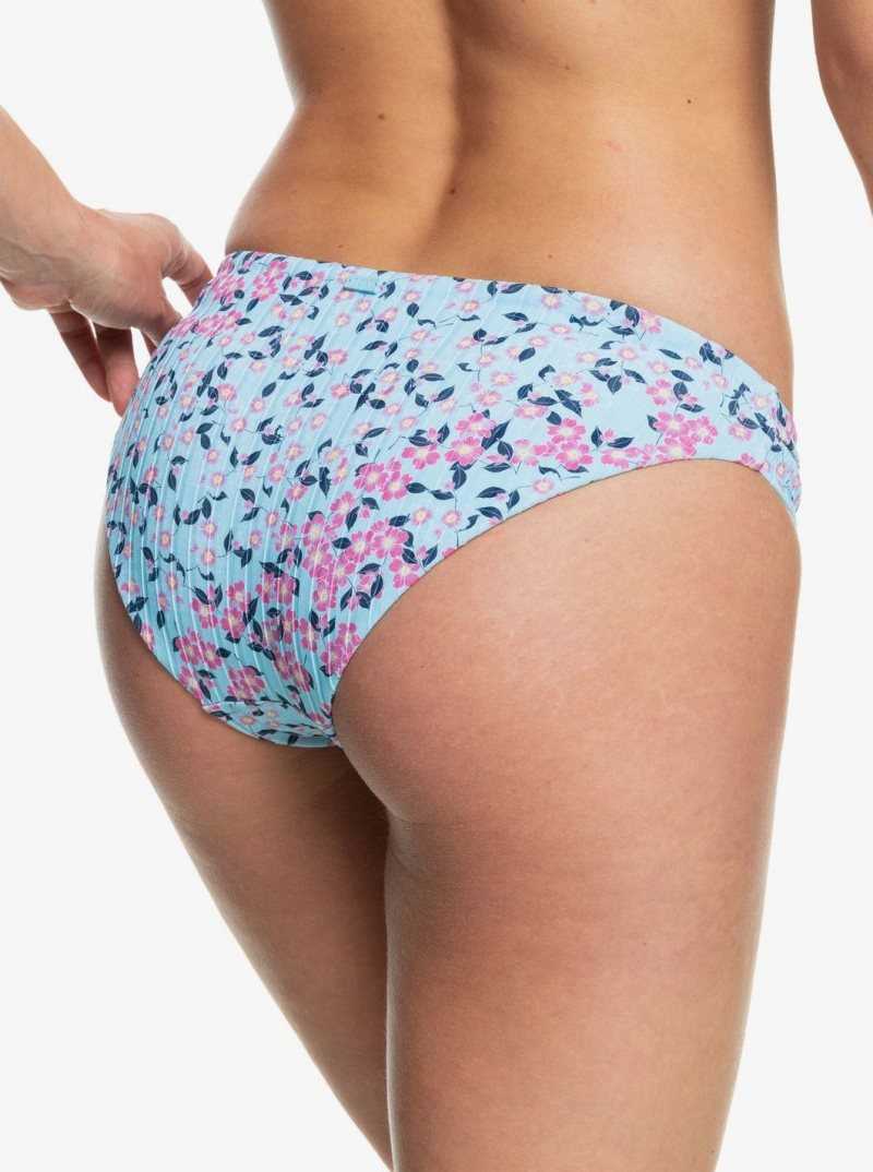 Roxy Love The Comber Hipster Bikini Bottoms Cool Blue S Very Blossom | DSARW-3826