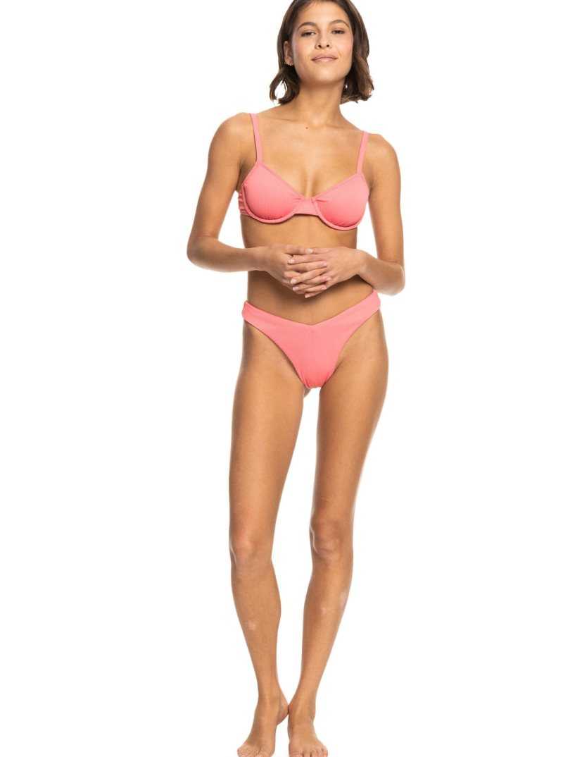 Roxy Love The Muse Bikini Top Tea Rose | PCGWH-8397