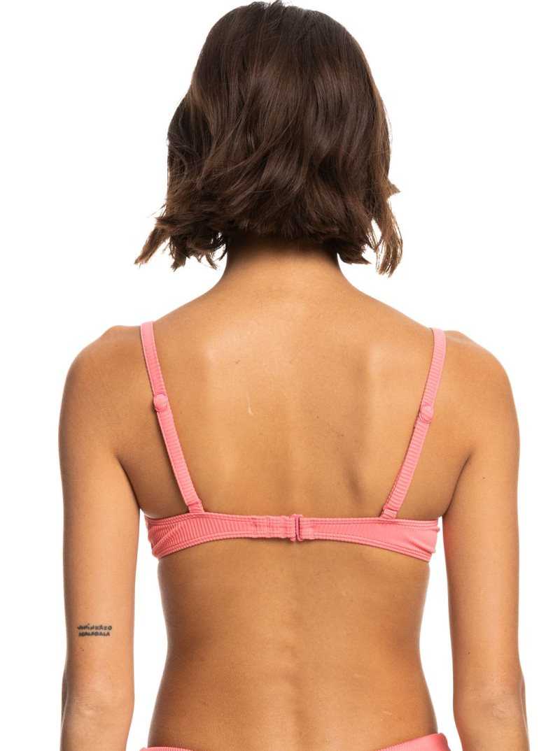 Roxy Love The Muse Bikini Top Tea Rose | PCGWH-8397