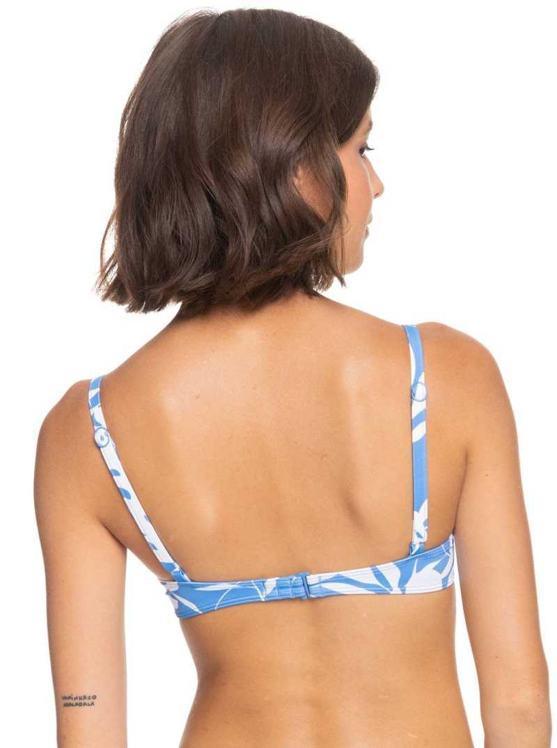 Roxy Love The Muse Underwired Bikini Top Regatta S Surf Trippin Bico | QJZCU-6912