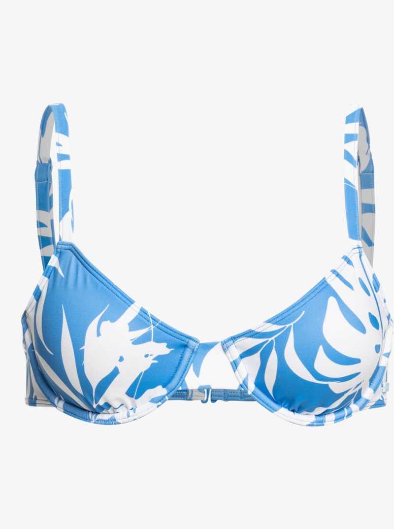 Roxy Love The Muse Underwired Bikini Top Regatta S Surf Trippin Bico | QJZCU-6912