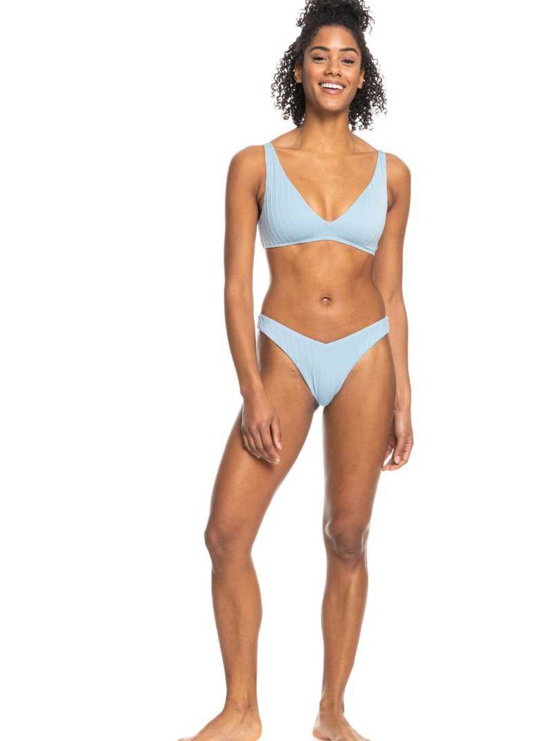 Roxy Love The Oceana Bikini Top Cerulean | SMFEP-8725