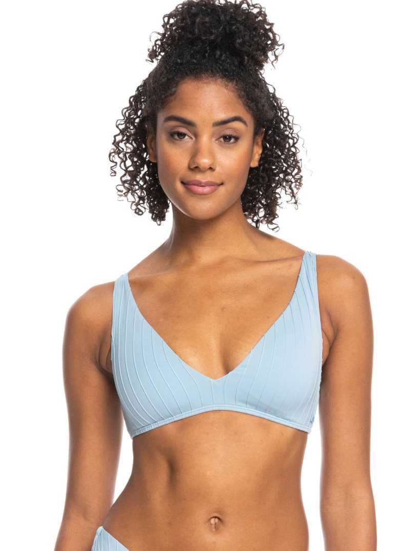 Roxy Love The Oceana Bikini Top Cerulean | SMFEP-8725