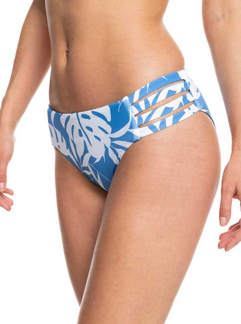 Roxy Love The Rocker Hipster Bikini Bottoms Regatta S Surf Trippin Bico | LVQNZ-0847