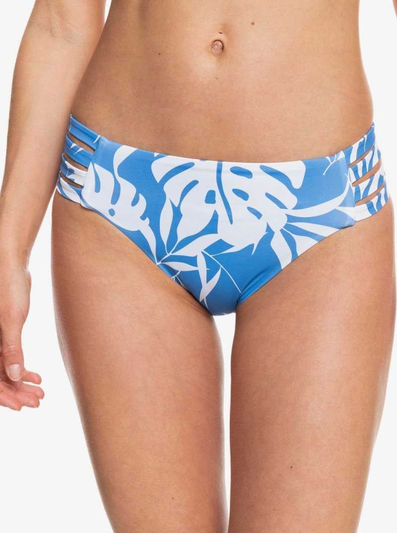 Roxy Love The Rocker Hipster Bikini Bottoms Regatta S Surf Trippin Bico | LVQNZ-0847