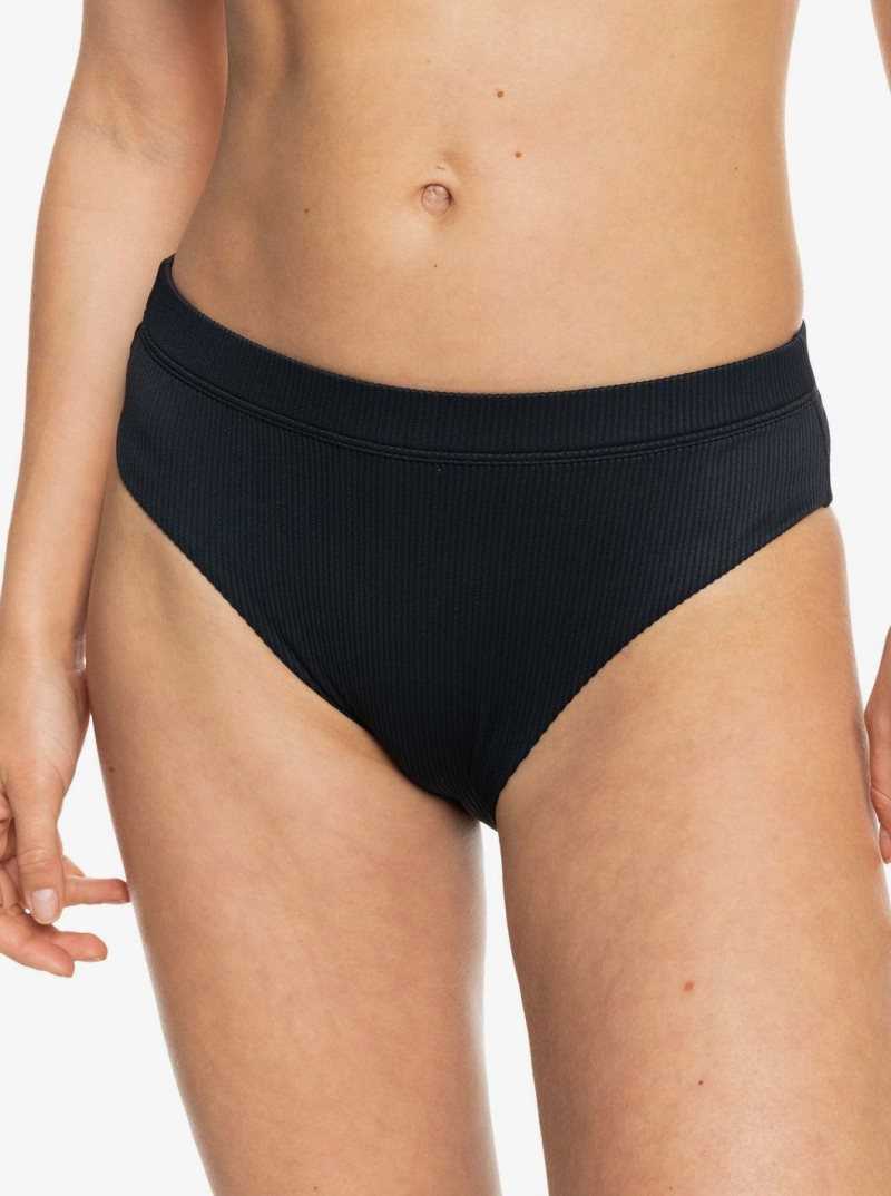 Roxy Love The Shorey Bikini Bottoms Anthracite | HGWXV-9465