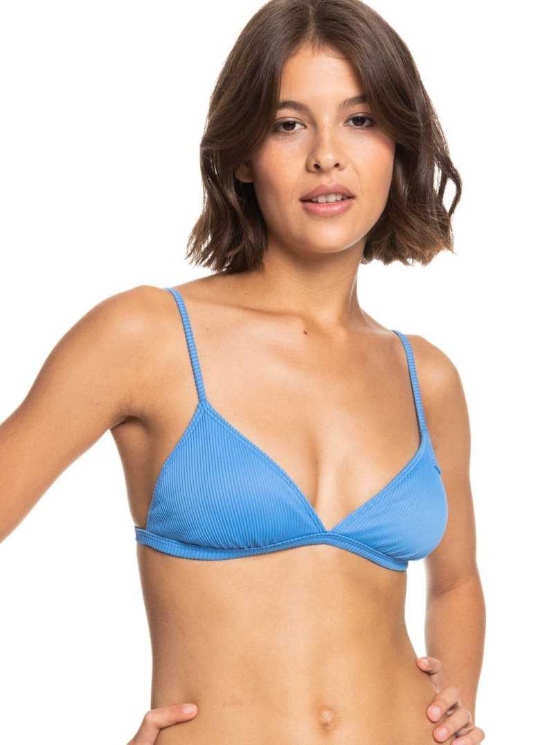 Roxy Love The Sunshine Fixed Triangle Bikini Top Regatta | WRGQN-4856