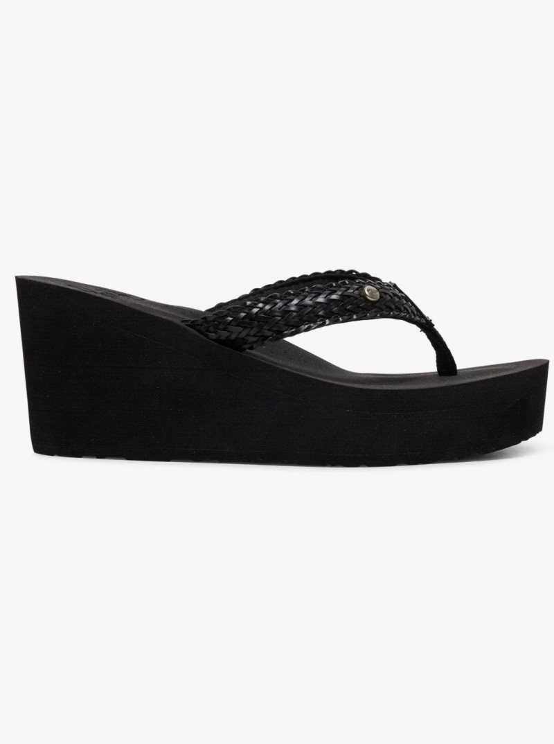 Roxy Mellie Iii Flip-Flops Black | LAQFO-4860