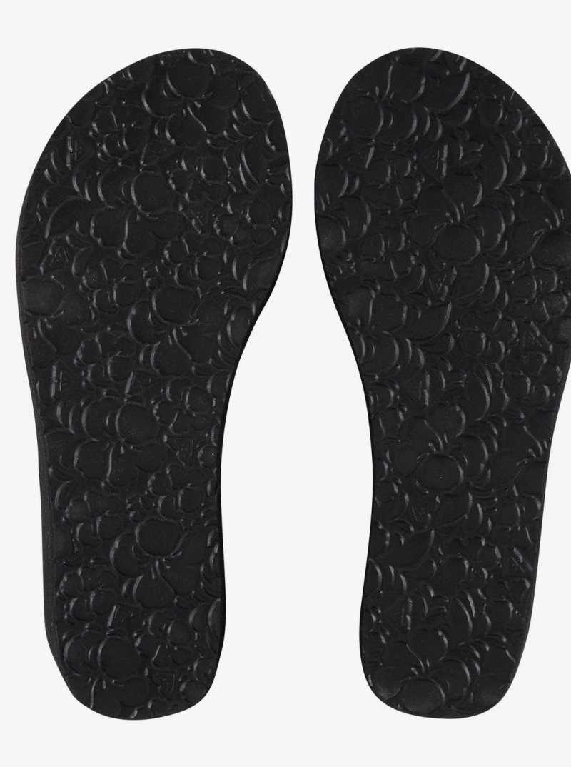 Roxy Mellie Iii Flip-Flops Black | LAQFO-4860