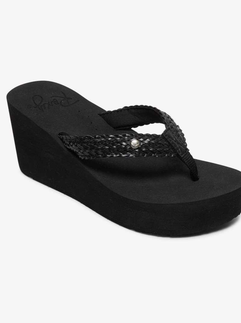 Roxy Mellie Iii Flip-Flops Black | LAQFO-4860