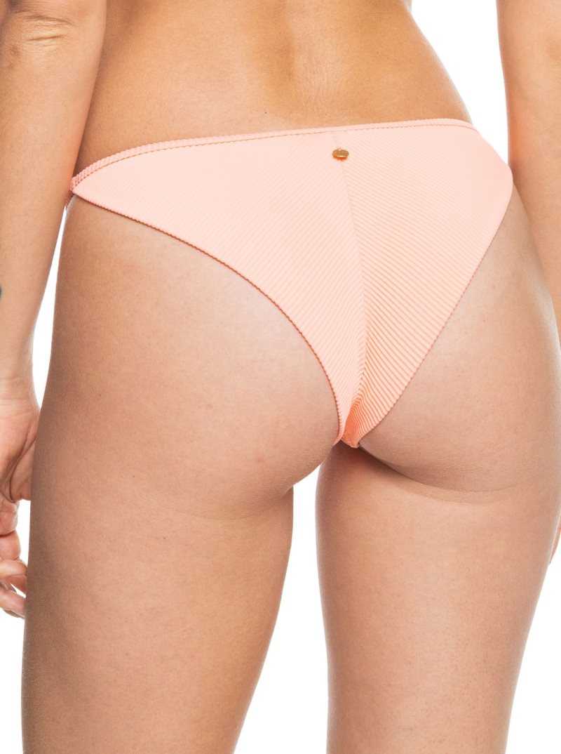 Roxy Mind Of Freedom Cheeky Bikini Bottoms Peach Amber | TWFKM-2493