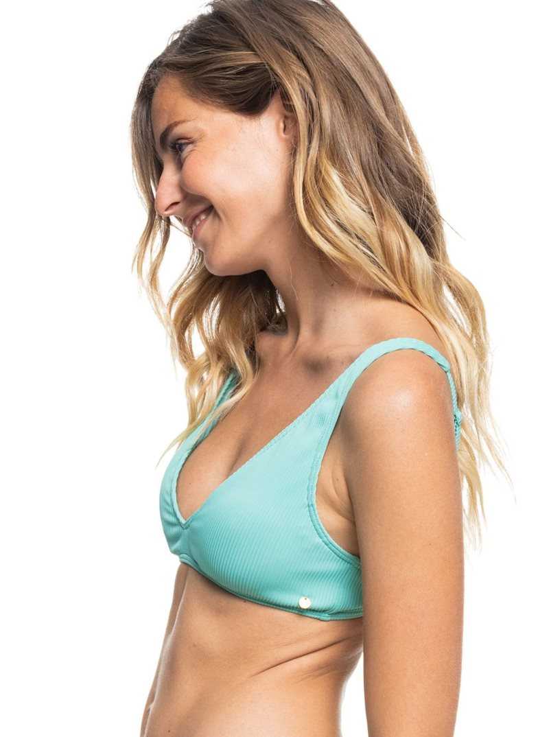 Roxy Mind Of Freedom Elongated Triangle Bikini Top Canton | HFISR-6014