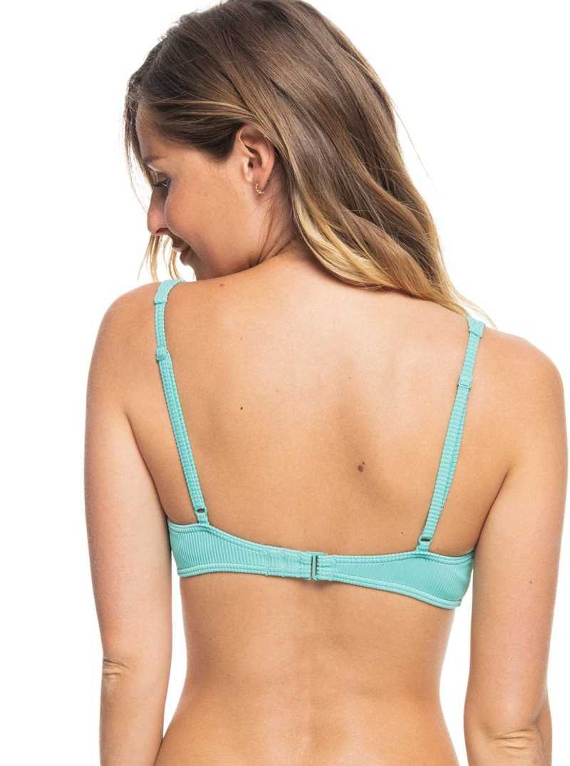 Roxy Mind Of Freedom Elongated Triangle Bikini Top Canton | HFISR-6014