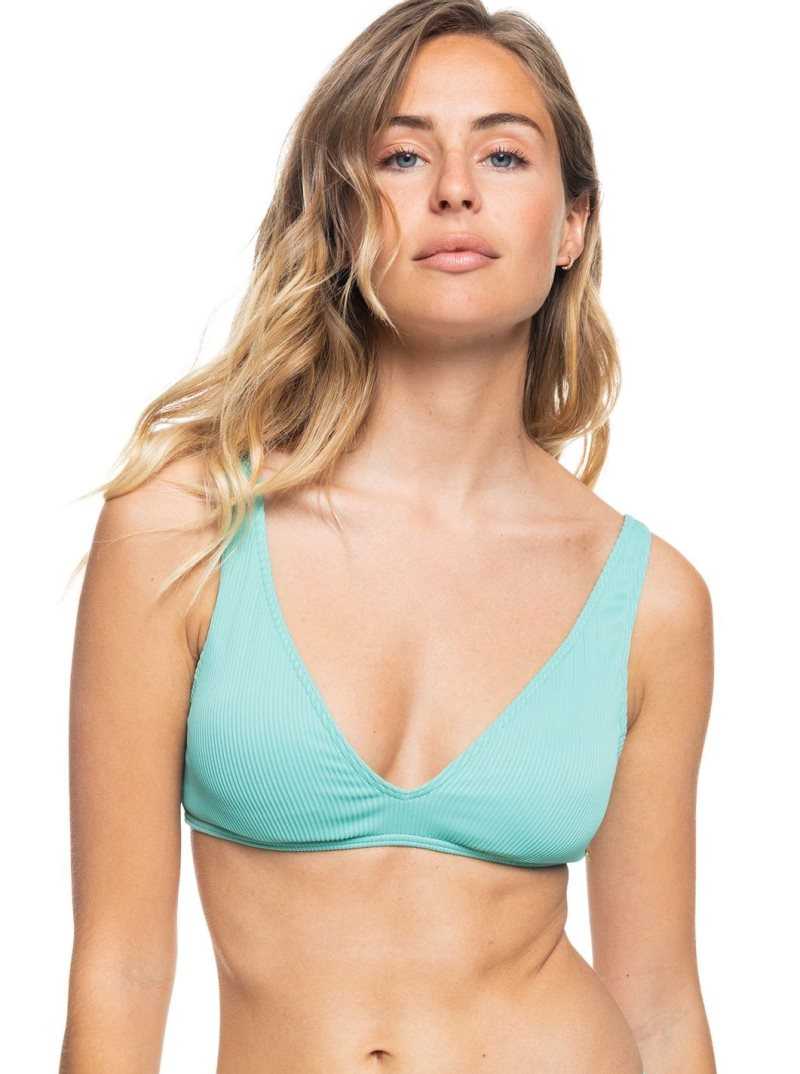 Roxy Mind Of Freedom Elongated Triangle Bikini Top Canton | HFISR-6014