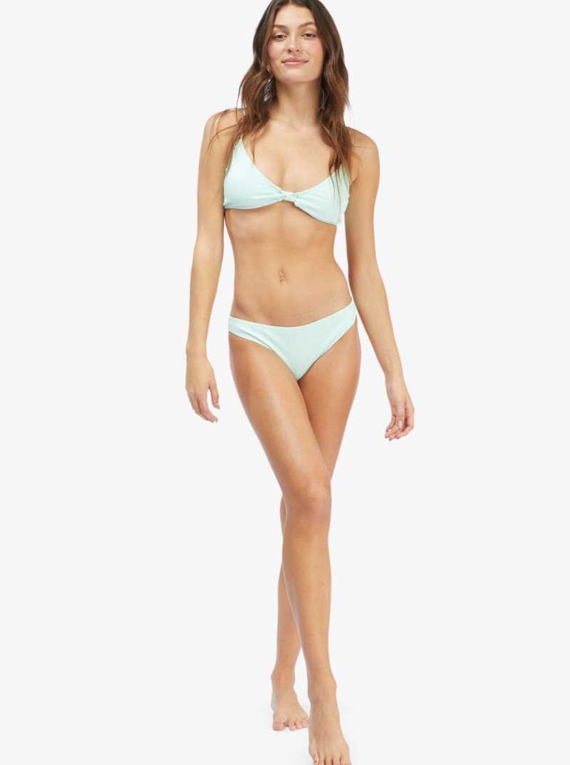 Roxy Mind Of Freedom Hipster Bikini Bottoms Brook Green | URNCV-4361