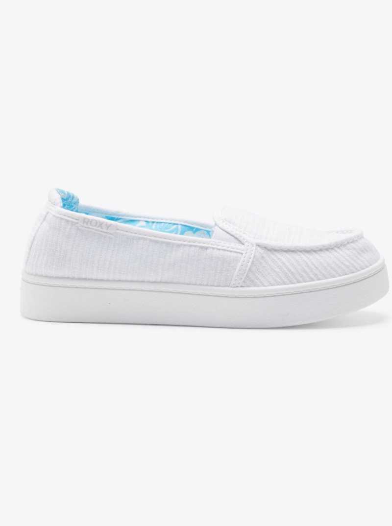 Roxy Minnow Plus Shoes Alloy/White | KCXSP-6321