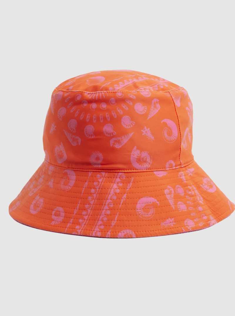 Roxy Moon Child Reversible Bucket Hat Mystic Shell Setting Sun | CMWZB-7923