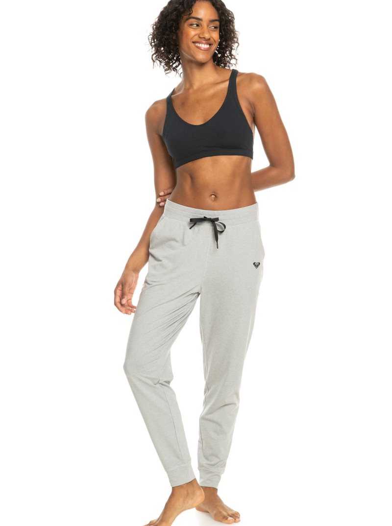 Roxy Naturally Active Sports Joggers Heritage Heather | CMHIA-3860