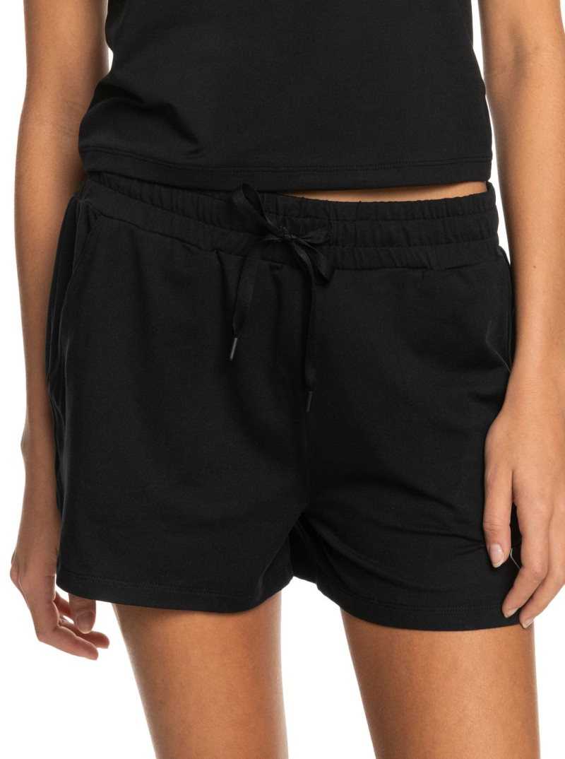 Roxy Naturally Active Sports Shorts Anthracite | FDGAV-3216