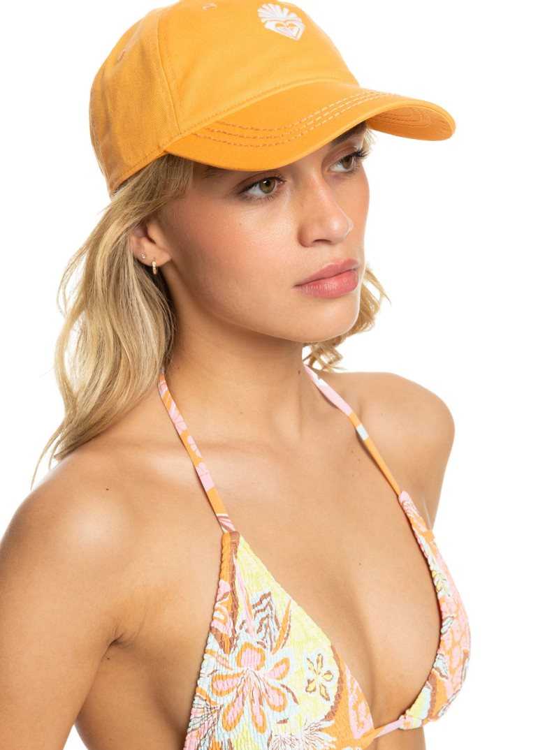 Roxy Next Level Baseball Cap Mock Orange | YSJLP-8319