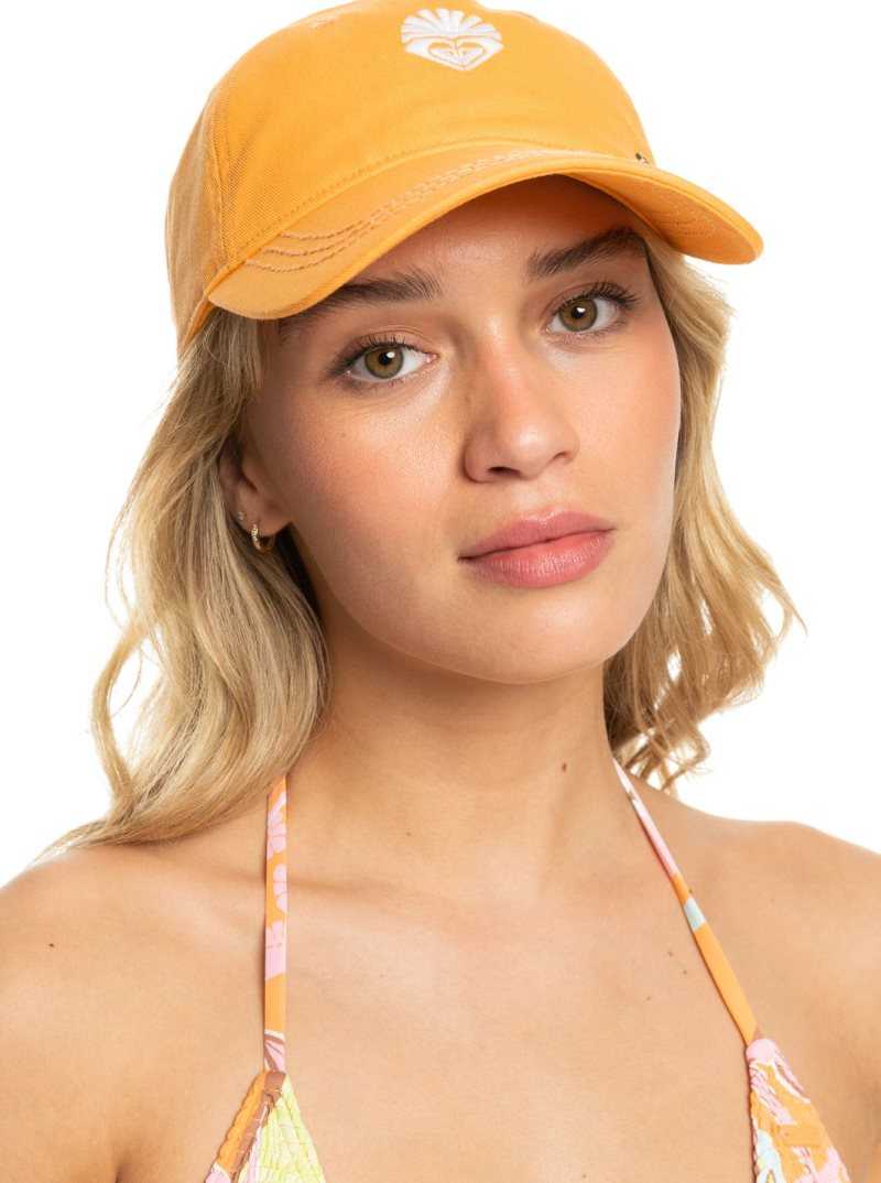 Roxy Next Level Baseball Cap Mock Orange | YSJLP-8319