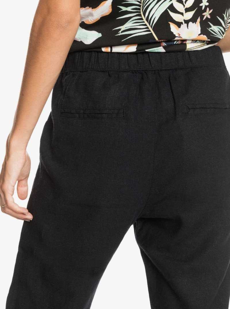 Roxy On The Seashore Cargo Pants Anthracite | MVWCO-2657