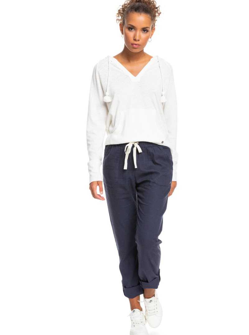 Roxy On The Seashore Cargo Pants Mood Indigo | YFWOK-3598