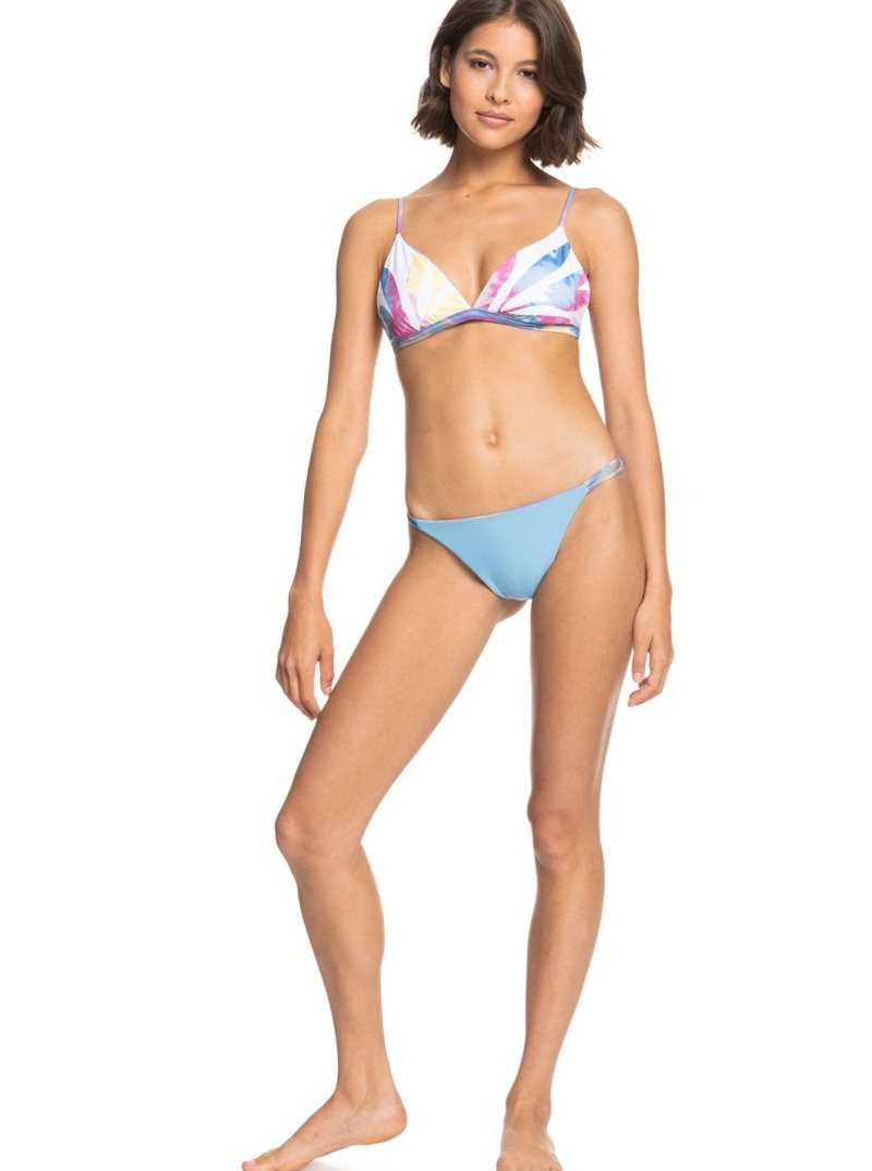 Roxy POP SURF Cheeky Bikini Bottoms Pale Marigold Tie Dye Vibes | RHAZQ-2945