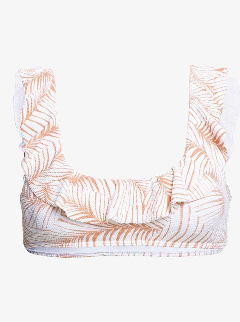 Roxy Palm Tree Dreams Bralette Bikini Top Toast S Palm Tree | RJEWD-7198