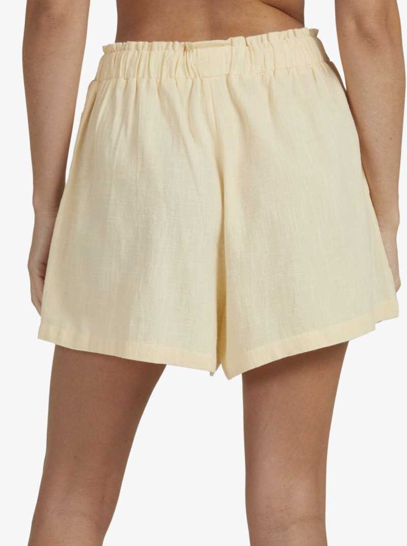 Roxy Place To Be 6' Knit Shorts Biscotti | YUGWH-5781